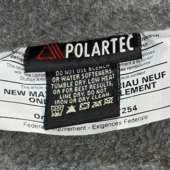 Vintage Eddie Bauer Polartec Lined Nylon Jacket XL Forest/Hunter Green - Picture 14 of 16